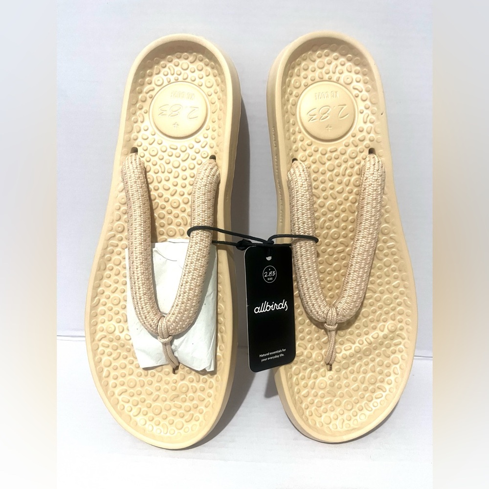 Allbirds Beige Flip Flops